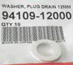 Honda drain bolt washer 750